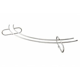 Porta Taças Curvo Cromado Suporte Para Taça 7316 Jomer - 2