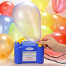 Inflador Compressor Balão Bexiga 2 Bico Festa Aniversário Azul110v - 3