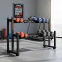 Ver imagem 6 de Suporte de Dumbbell Capacidade 5 Pares com Apoio