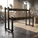 Ver imagem 4 de Suporte de Dumbbell Capacidade 5 Pares com Apoio