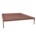 Ver imagem 1 de Cama de Ferro Estrado Queen Icamas Rosa Bebê
