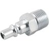 Conector Macho Rosca 1/4x3/8" com 1 peça - Vonder - 1