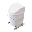 Ver imagem 1 de Lixeira Deslizante 8717 Simples 12l 230x420x280mm Jomer 01 Unidade