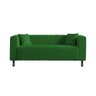 Sofá Viena 180cm Suede Verde - Lares Decor - 1