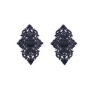 Ver imagem 1 de Kit 2 Florões Grandes Ornamento de Ferro Decoração 57x38cm