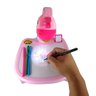 Projetor para Desenho Infantil Mesa Pintura de Projeção Magica Brinquedos Aprendizagem Girafa Rosa - 5