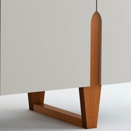 Balcão Buffet 4 portas para sala de jantar 180cm - Canes Off White/Imbuia - 3