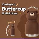 Ver imagem 2 de Mini Bestie Ursinho Garrafa Térmica em Inox 200ml Asobu
