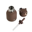 Ver imagem 4 de Mini Bestie Ursinho Garrafa Térmica em Inox 200ml Asobu