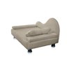Mini Sofá Cama Divã Pet Cães e Gatos Orgânico Confortável e Reforçado Suede - 5