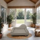 Ver imagem 2 de Mini Sofá Cama Divã Pet Cães e Gatos Orgânico Confortável e Reforçado Suede