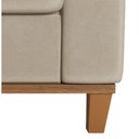 Ver imagem 4 de Poltrona Baixa em Veludo Livia Yescasa