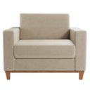 Ver imagem 2 de Poltrona Baixa em Veludo Livia Yescasa