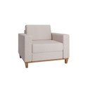 Ver imagem 2 de Poltrona Baixa Em Linho Livia Yescasa