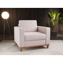 Ver imagem 1 de Poltrona Baixa Em Linho Livia Yescasa