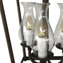 Ver imagem 5 de Luminaria Ferro Para Espaços de Festas Estilo Lampião Com Cúpulas De Vidro Libertas Rosas Artesanato