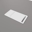 Ver imagem 5 de Mesa de Reunião 2,0m 8 Pessoas Cinza Sagrado com Branco F5 Office