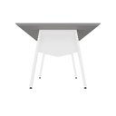 Ver mais imagens de Mesa de Reunião 2,0m 8 Pessoas Cinza Sagrado com Branco F5 Office