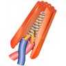 500 X Conector De Torção Emenda Fios Cabos Azul 0,8 - 3,9mm - 7