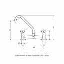 Ver imagem 2 de Torneira Misturador de Pia para Cozinha - Likeflex