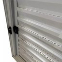 Ver imagem 5 de Janela de Alumínio Branco Veneziana de Correr 3 Folhas sem Grade Cmc Modular - 1.50 (l) X 1.00 (a)