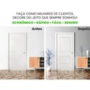 Ver imagem 4 de Boiserie Autocolante Roda Meio Porta Kit 60x80cm e 60x40cm