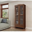 Ver imagem 1 de Cristaleira Vitrine 2 Portas 1 Gaveta Rubi