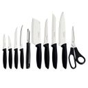 Ver imagem 1 de Jogo de Facas 10pcs Plenus Preto Aço Inox 23498065