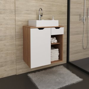 Gabinete Suspenso para Banheiro 60cm 