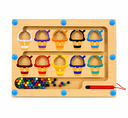 Ver imagem 2 de Jogo Educativo Labirinto Magnético Cores e Números Madeira