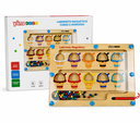 Ver imagem 1 de Jogo Educativo Labirinto Magnético Cores e Números Madeira