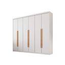 Ver imagem 2 de Guarda Roupa Infantil Sofia 100 Mdf 6 Portas e 2 Gavetas Moderna Mobília