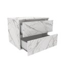 Ver imagem 3 de Gabinete Suspenso para Banheiro 60cm 2 Gavetas BN3607