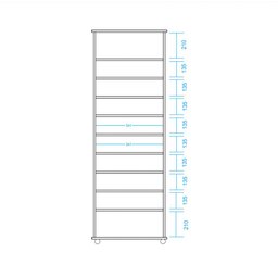 Sapateira 02 Portas Bst 07 Branco - Brv Bst07-brv - 5 Sapateira 02 Portas Bst 07 Branco - Brv Bst07-brv - 5
