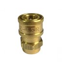 Ver imagem 1 de Engate Adaptador para Pistola Lavadora Rapido 1-4 Femea M14 Passo 1,5 Lubefer