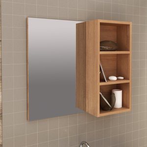 Espelheira para Banheiro 3 Nichos BN3609