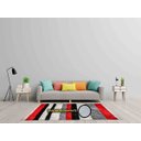 Ver imagem 4 de Tapete para Quarto ,sala ,escritório 2,00 X 3,50 Pelo Macio.:listrado Duo