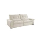 Ver imagem 7 de Sofá Nivus Linho 02 Módulos de 100m B25cm Meu Sofá Online A302 Linho Branco