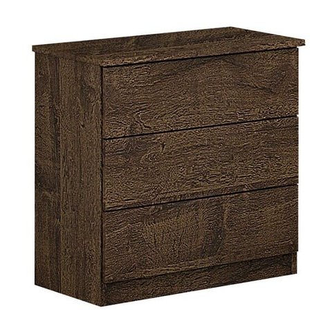 Mesa de Cabeceira com 3 Gavetas - 028 -Canion - Star Móveis