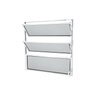 Janela Basculante Abertura Central Exclusivo 1 Seção Vidro Mini Boreal 50x50cm Crv Portas e Janelas - 1
