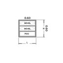 Ver imagem 3 de Janela Basculante Abertura Central Exclusivo 1 Seção Vidro Mini Boreal 60x60cm Espresso Esquadrias