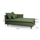 Ver imagem 7 de Sofá Modular 3 Lugares com Chaise e Pé Madeira Sôma CabeCasa MadeiraOriginals Verde