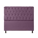 Ver imagem 6 de Cabeceira Estofada Box King Londres 1,95cm Vamfer Estofados Suede Bege