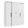 Guarda Roupa Miami 4 Portas Branco Doripel 25040-4 - 1