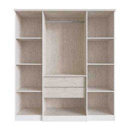 Guarda Roupa Miami 4 Portas Branco Doripel 25040-4 - 2