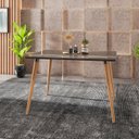 Ver imagem 4 de Mesa de Jantar 135cm 4 Lugares Tampo em Vidro Veneza Casa D
