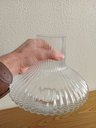 Ver imagem 3 de Vaso Decorativo Enfeite Home&Co Vidro 18x23x23cm Transparente