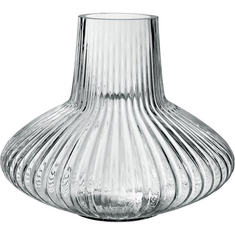 Vaso Decorativo Enfeite Home&Co Vidro 18x23x23cm Transparente