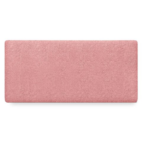 Cabeceira Painel Suspenso Casal 160 cm Luna Retangular Boucle Rosa Artte