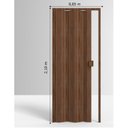Ver imagem 4 de Porta Sanfonada de Pvc 210x85cm Permatti
